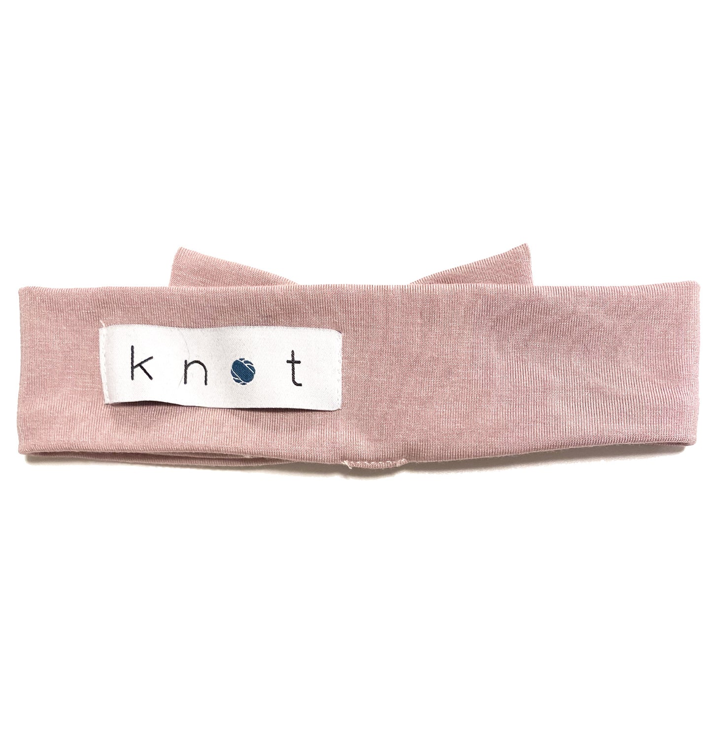 Mini Bow Headwrap // Blush - KNOT Hairbands