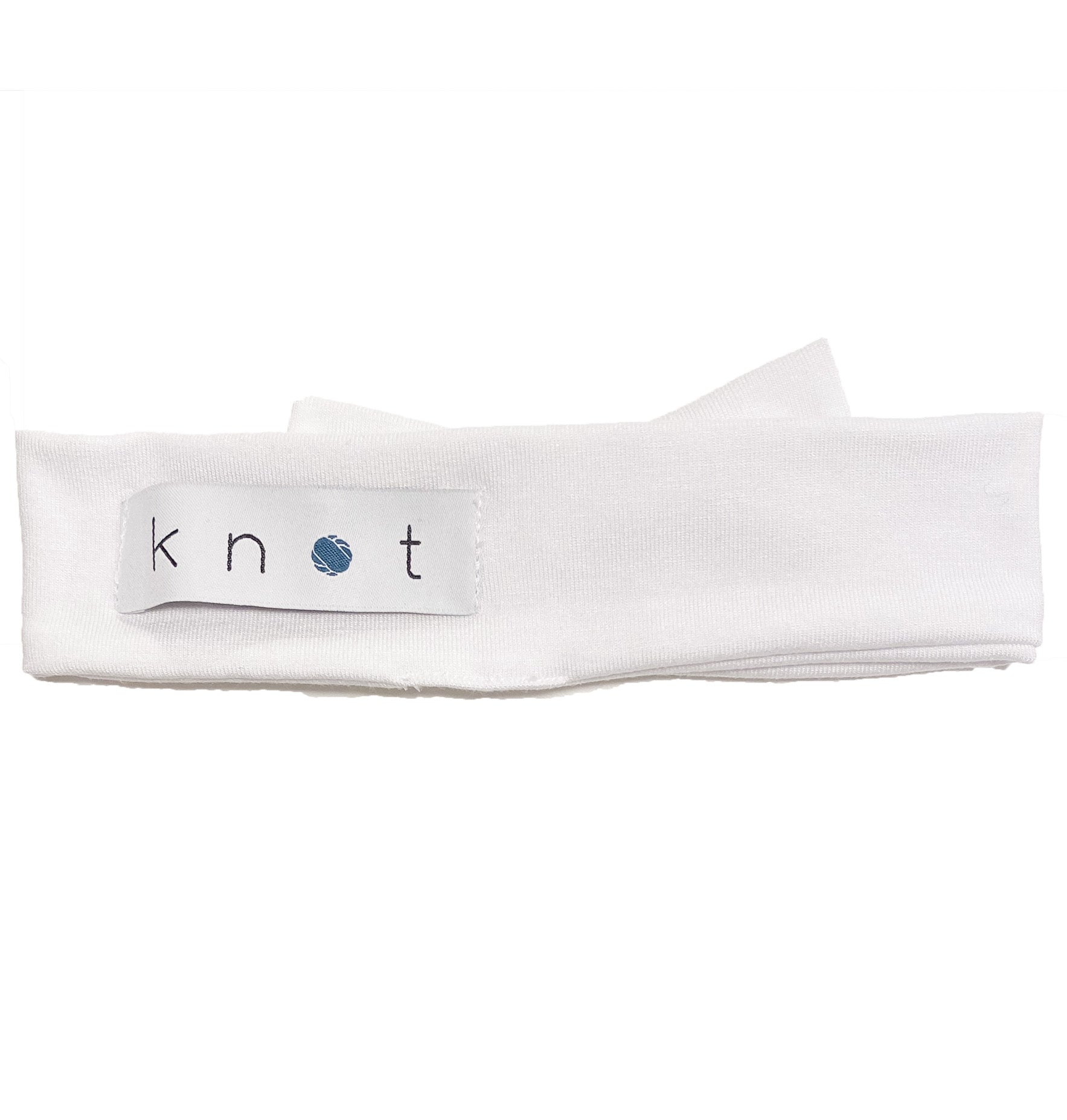 Mini Bow Headwrap // White - KNOT Hairbands