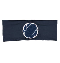 Load image into Gallery viewer, Patch Headwrap // Navy - KNOT Hairbands