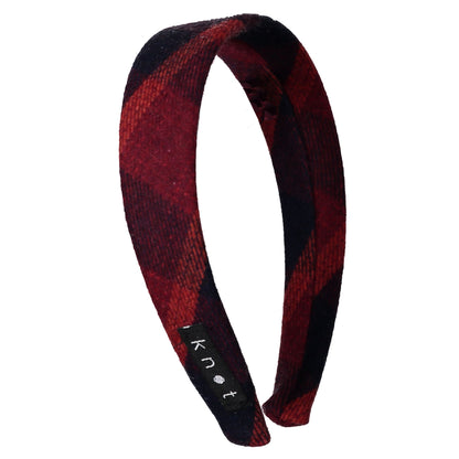 PLAID HEADBAND - KNOT Hairbands