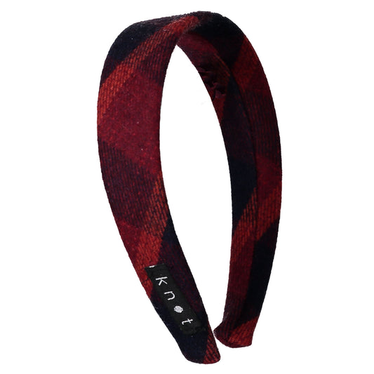 PLAID HEADBAND - KNOT Hairbands