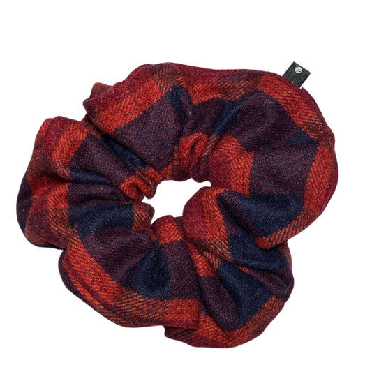 PLAID SCRUNCHIE - KNOT Hairbands