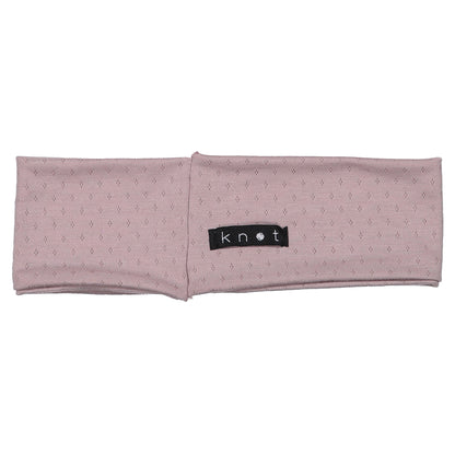 POINTELLE HEADWRAP - KNOT Hairbands