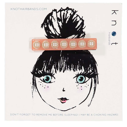 PEARL CLIP // Sunset - KNOT Hairbands