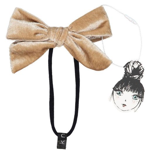 PORTRAIT VELVET BOW BAND - KNOT Hairbands