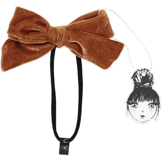 PORTRAIT VELVET BOW BAND - KNOT Hairbands