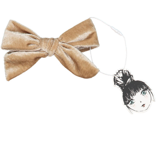 PORTRAIT VELVET BOW CLIP - KNOT Hairbands