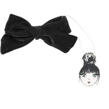 Load image into Gallery viewer, PORTRAIT VELVET BOW CLIP - KNOT Hairbands