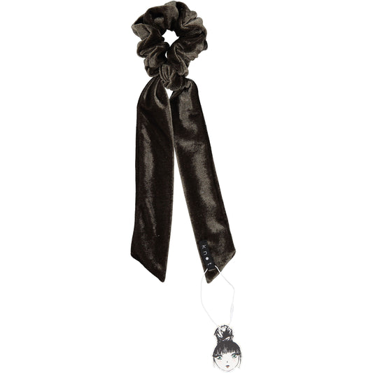 PORTRAIT VELVET SCRUNCHIE - KNOT Hairbands