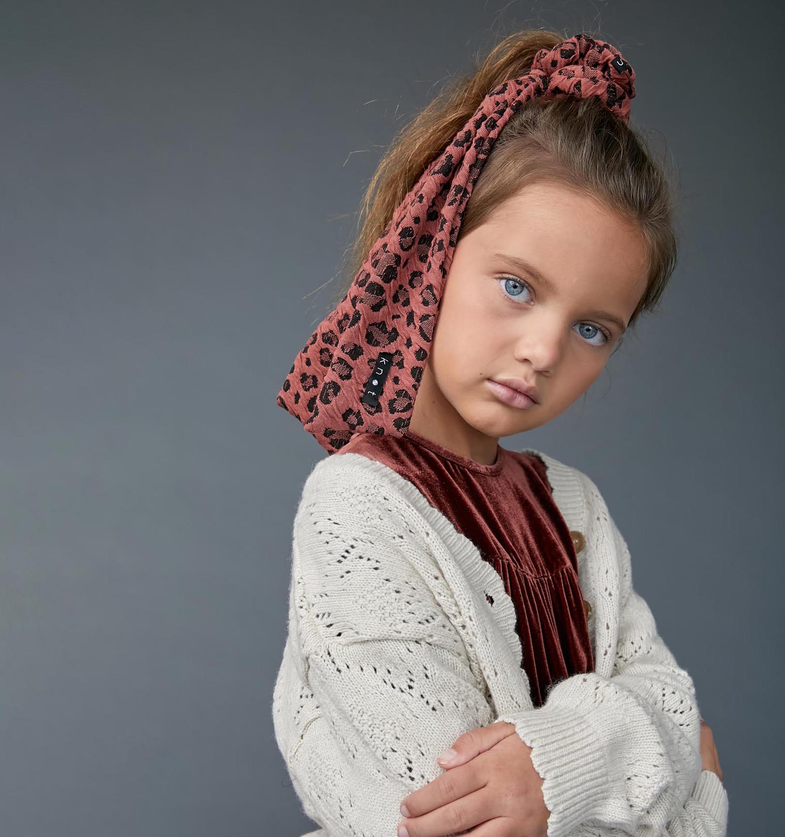 RHYTHM PRINT SCRUNCHIE - KNOT Hairbands