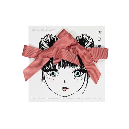 RIBBON MINI BOW SET - KNOT Hairbands