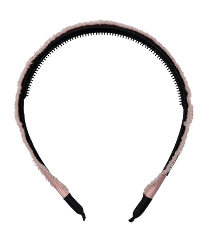 RIBBON FRILL HEADBAND // Blush - KNOT Hairbands