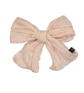 RUCHED BOW CLIP - KNOT Hairbands