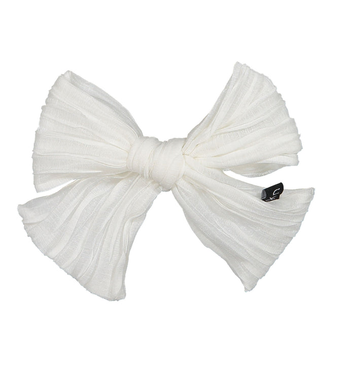 RUCHED BOW CLIP - KNOT Hairbands