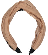 Load image into Gallery viewer, RUCHED KNOT HEADBAND - KNOT Hairbands