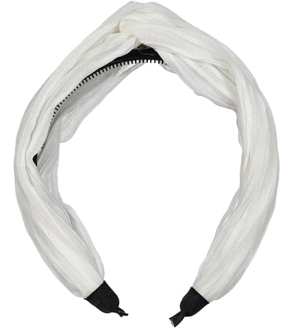 RUCHED KNOT HEADBAND - KNOT Hairbands