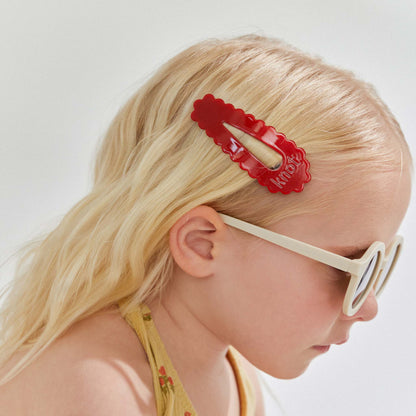 SCALLOP JUMBO CLIP - KNOT Hairbands