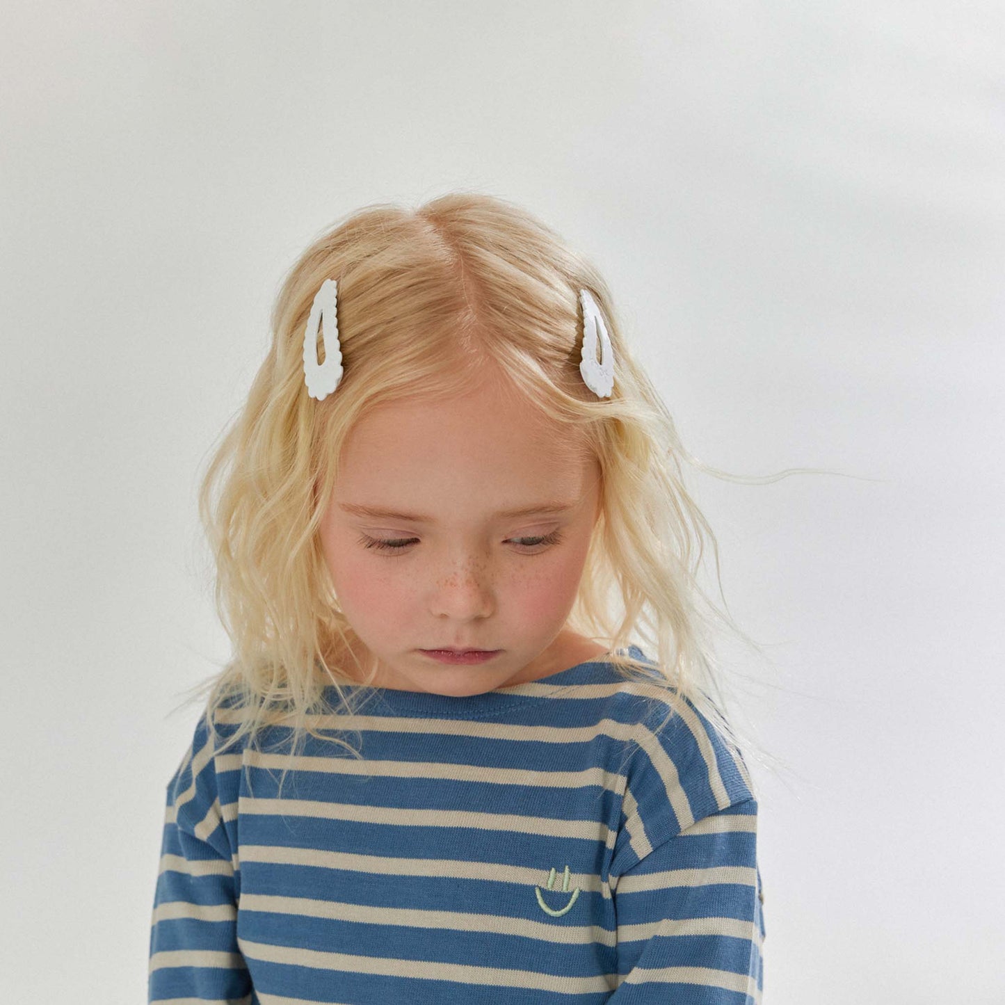 SCALLOP SNAP CLIP SET - KNOT Hairbands