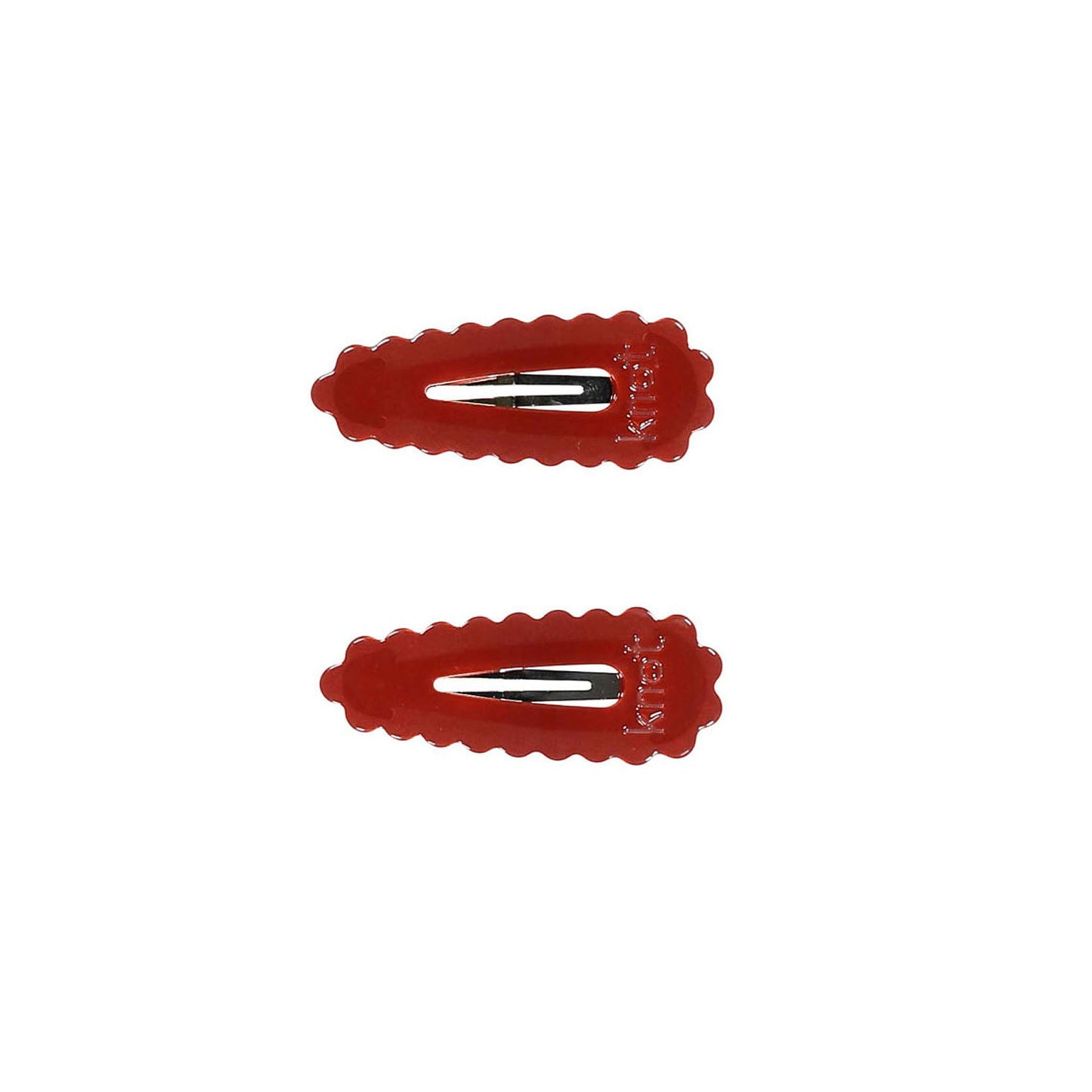 SCALLOP SNAP CLIP SET - KNOT Hairbands