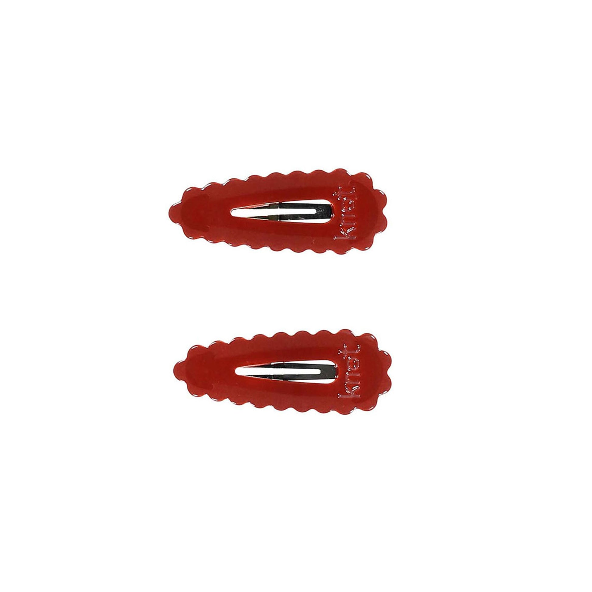 SCALLOP SNAP CLIP SET - KNOT Hairbands