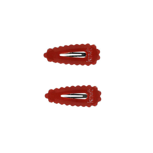 SCALLOP SNAP CLIP SET - KNOT Hairbands