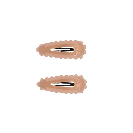 SCALLOP SNAP CLIP SET - KNOT Hairbands