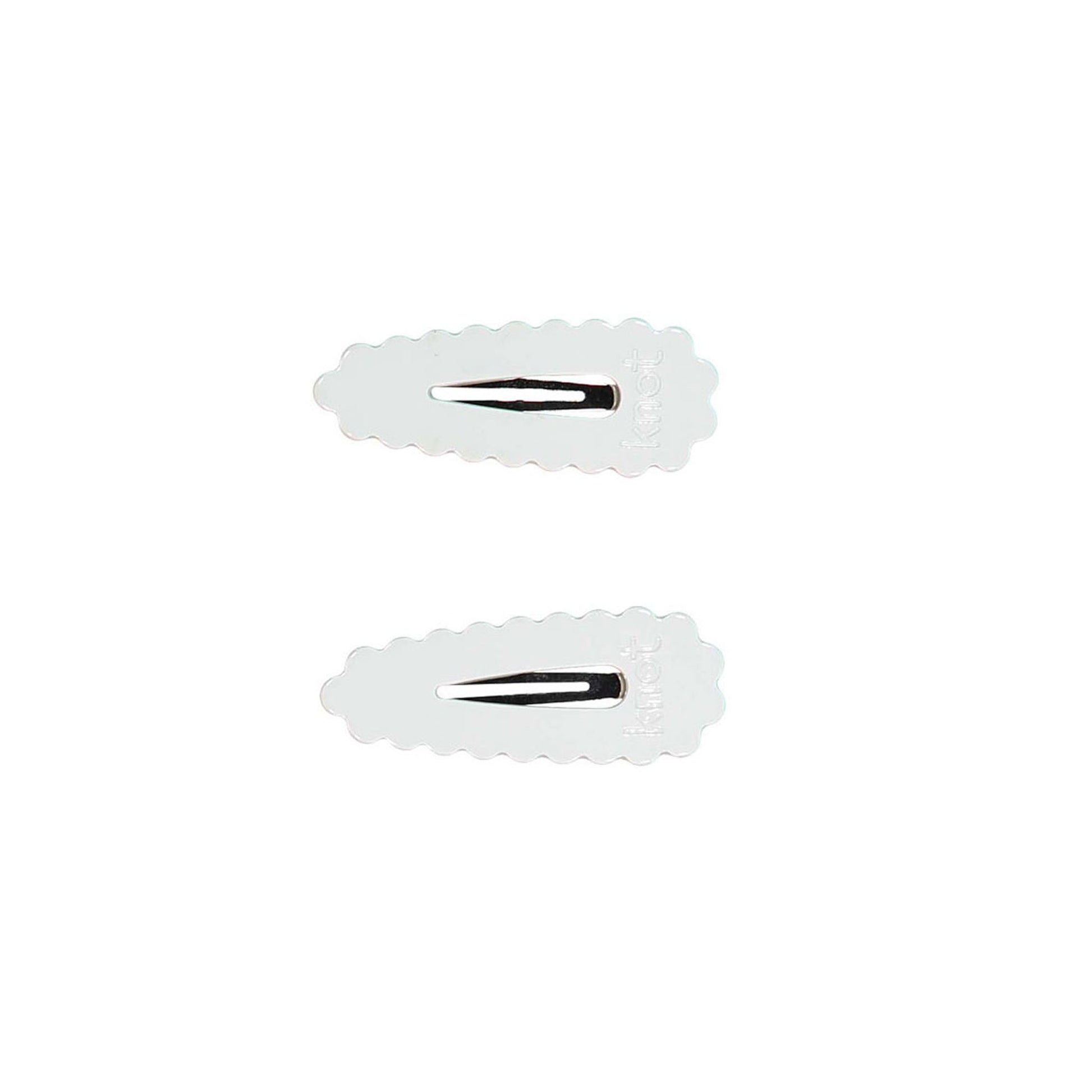 SCALLOP SNAP CLIP SET - KNOT Hairbands