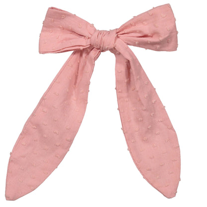 SCARF BOW CLIP - KNOT Hairbands