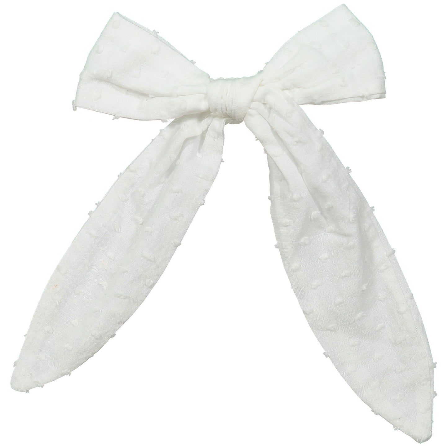 SCARF BOW CLIP - KNOT Hairbands