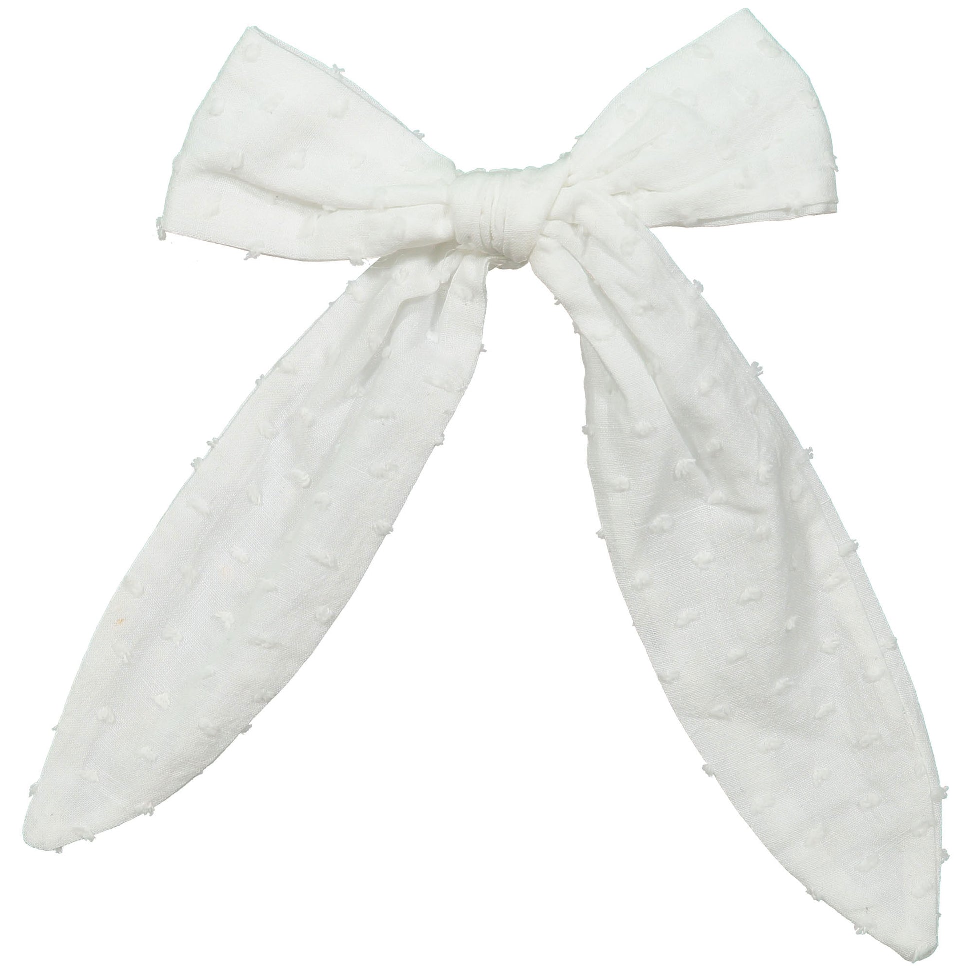 SCARF BOW CLIP - KNOT Hairbands