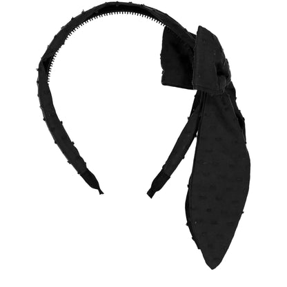 SCARF BOW HEADBAND - KNOT Hairbands