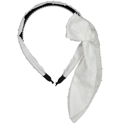 SCARF BOW HEADBAND - KNOT Hairbands