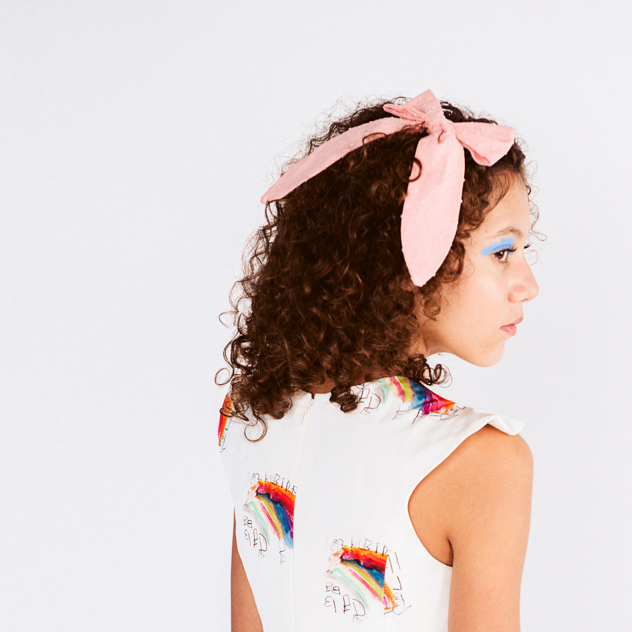 SCARF BOW CLIP - KNOT Hairbands