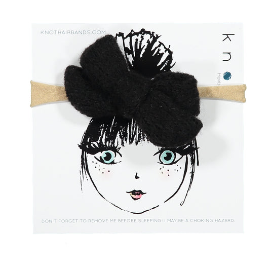 SOPRANO SWEATER BOW BAND - KNOT Hairbands
