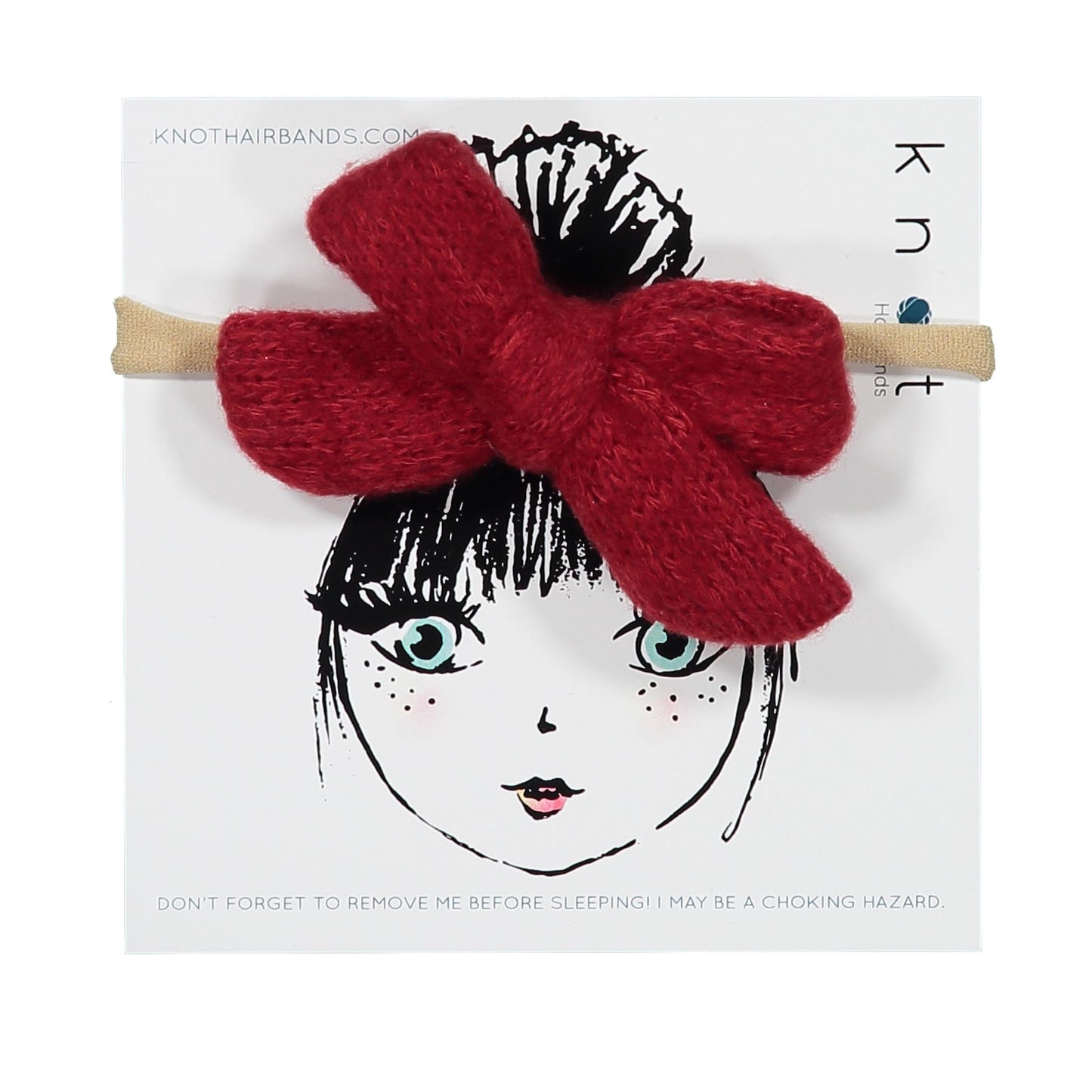 SOPRANO SWEATER BOW BAND - KNOT Hairbands