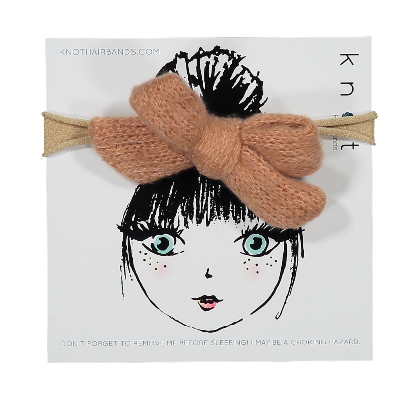 SOPRANO SWEATER BOW BAND - KNOT Hairbands