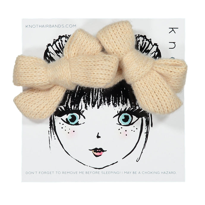 SOPRANO SWEATER CLIP SET - KNOT Hairbands