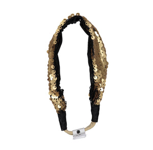 SPARKLE Band // Gold & Black - KNOT Hairbands