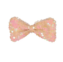 Load image into Gallery viewer, SPARKLE Bow Clip // Sunrise - KNOT Hairbands