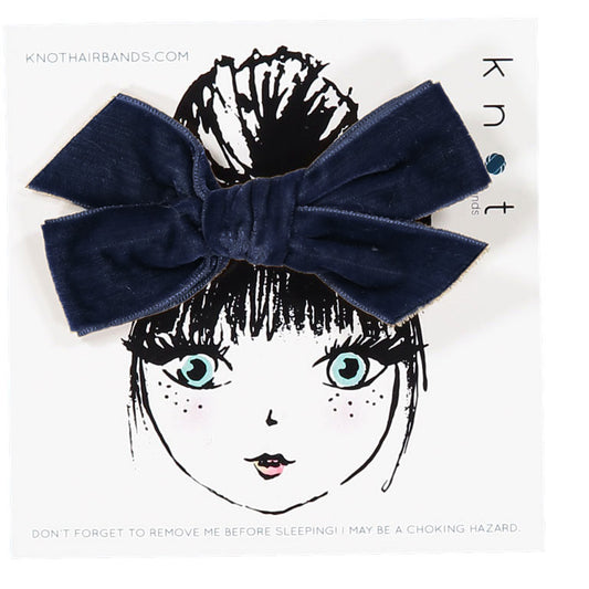 SHADOW RIBBON PETITE CLIP - KNOT Hairbands