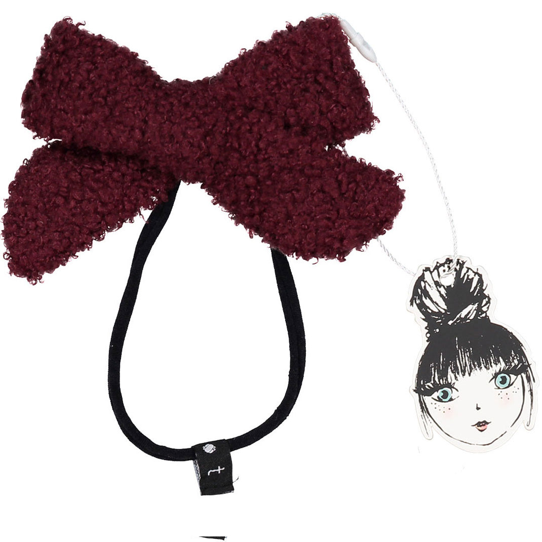 SILHOUETTE BOUCLE BOW BAND - KNOT Hairbands