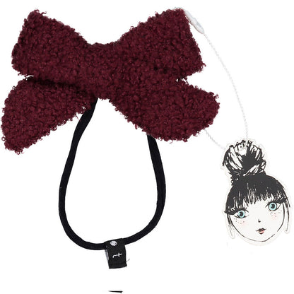 SILHOUETTE BOUCLE BOW BAND - KNOT Hairbands