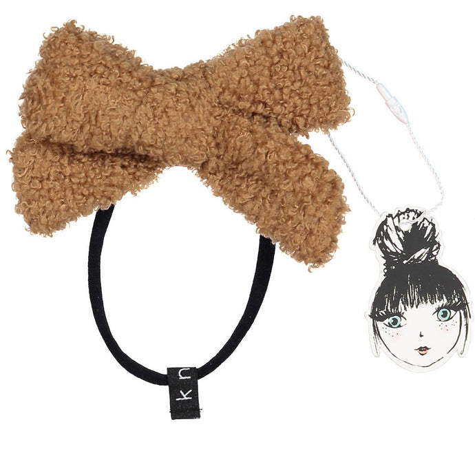 SILHOUETTE BOUCLE BOW BAND - KNOT Hairbands