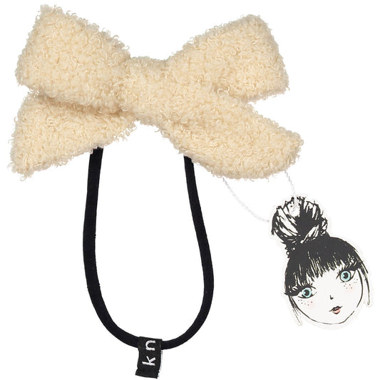 SILHOUETTE BOUCLE BOW BAND - KNOT Hairbands