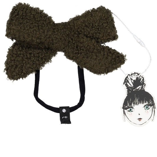 SILHOUETTE BOUCLE BOW BAND - KNOT Hairbands