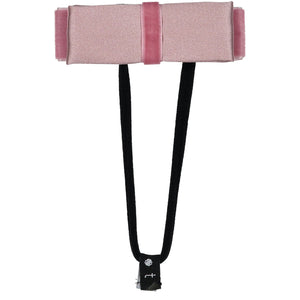 SILK + VELVET RIBBON BOW BAND // Puff Pink - KNOT Hairbands
