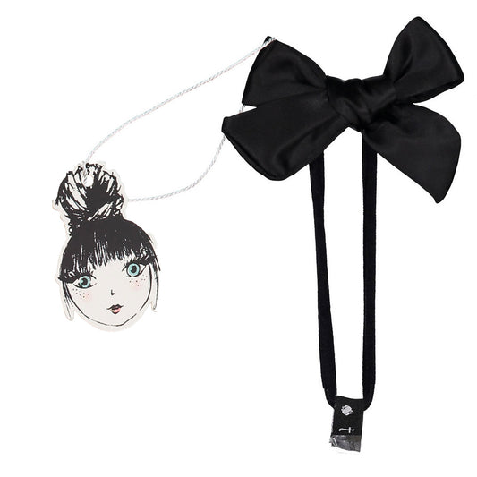 SILK MINI BOW BAND - KNOT Hairbands