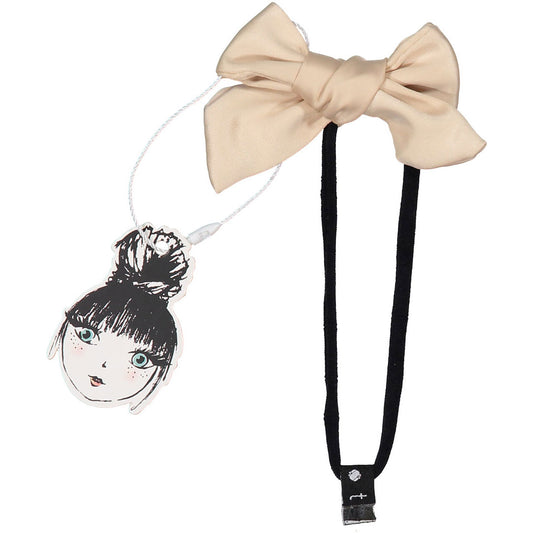 SILK MINI BOW BAND - KNOT Hairbands
