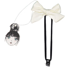 Load image into Gallery viewer, SILK MINI BOW BAND - KNOT Hairbands
