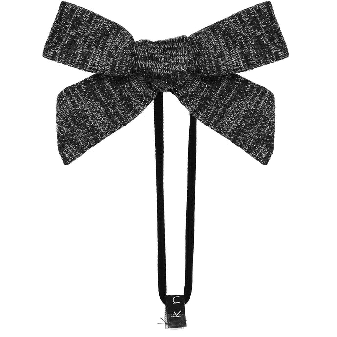 SWEATER BOW BAND // Onyx Black - KNOT Hairbands